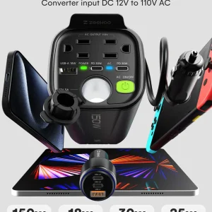 150W Car Power Inverter